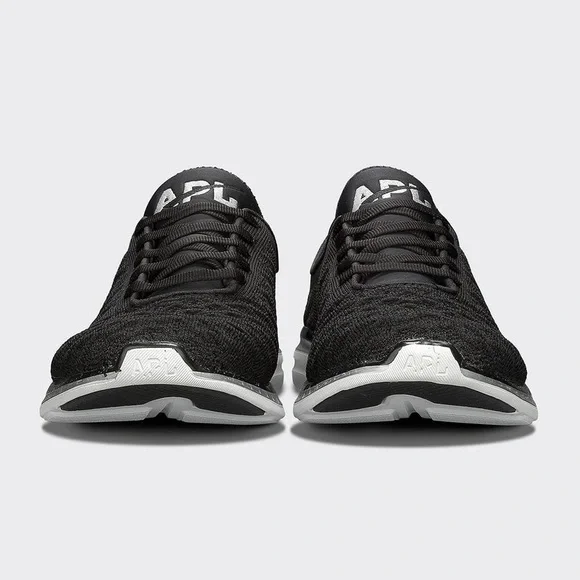 APL Women’s TechLoom Phantom Black / Metallic Silver Sneakers - Picture 3 of 8